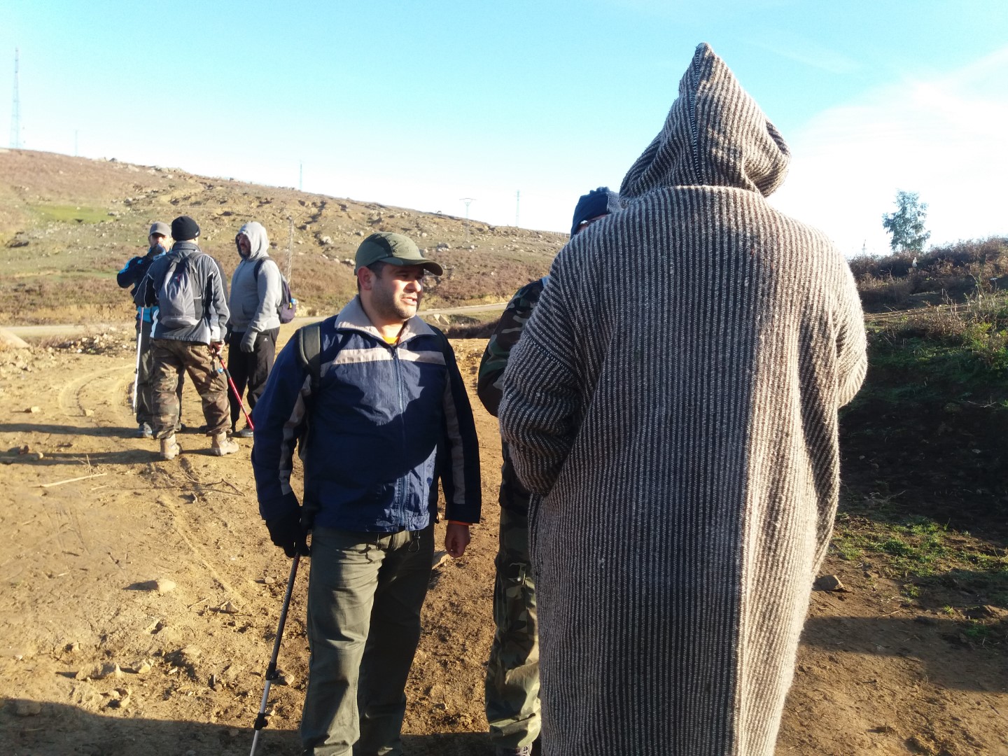 أول وجهة لجمعية الرحالة لهواة المشي بطنجة خلال اليوم الأول من سنة 201