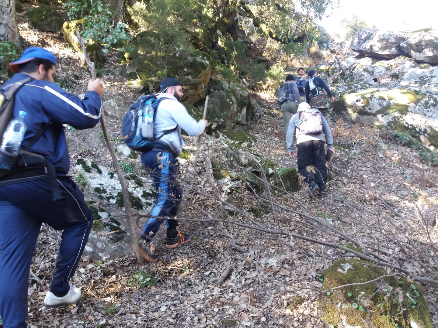 أول وجهة لجمعية الرحالة لهواة المشي بطنجة خلال اليوم الأول من سنة 201