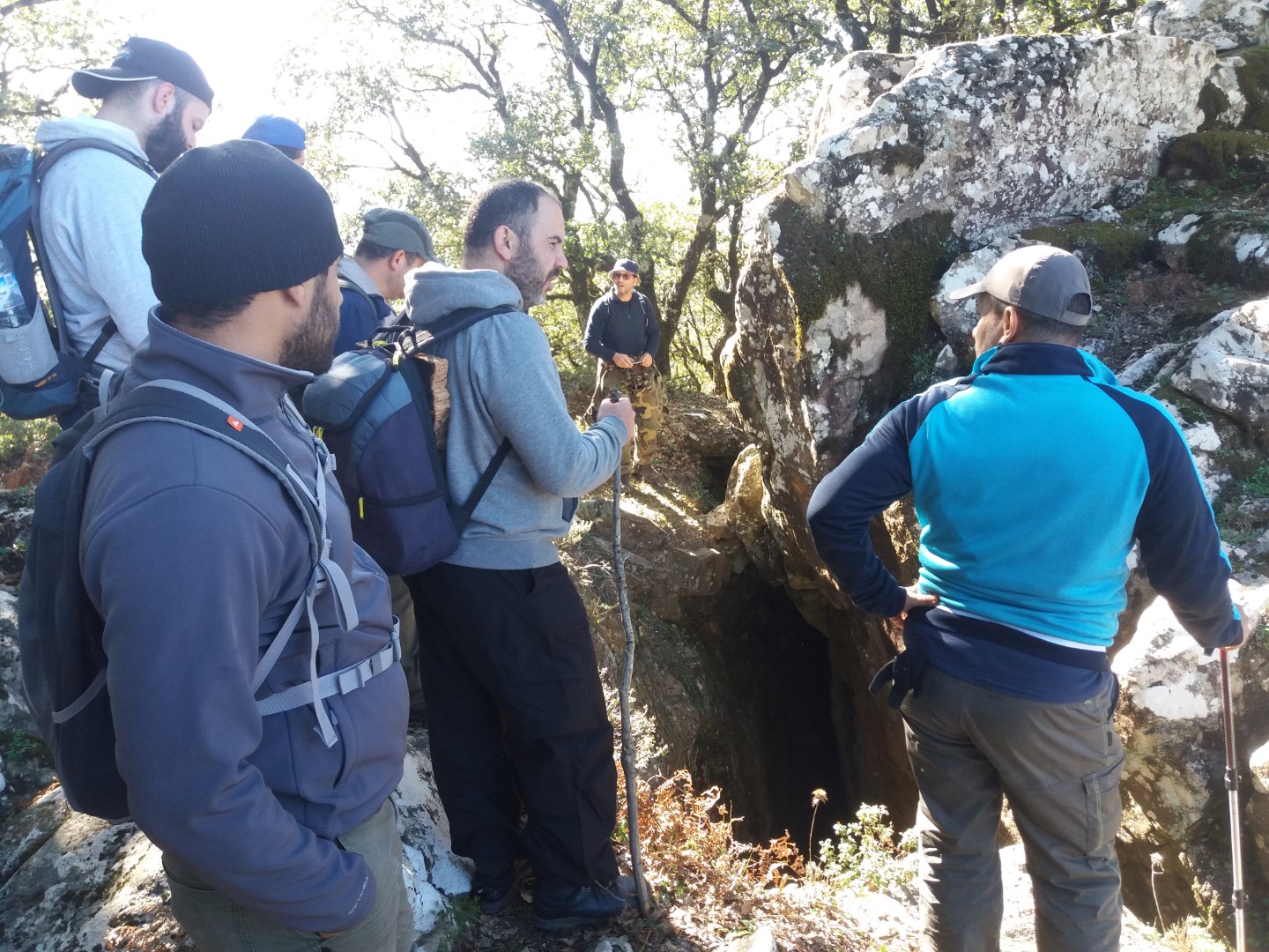 أول وجهة لجمعية الرحالة لهواة المشي بطنجة خلال اليوم الأول من سنة 201