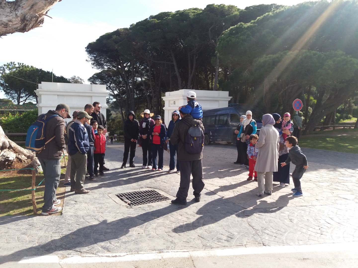 خرجة مشي لمنتزه الرميلات بطنجة
