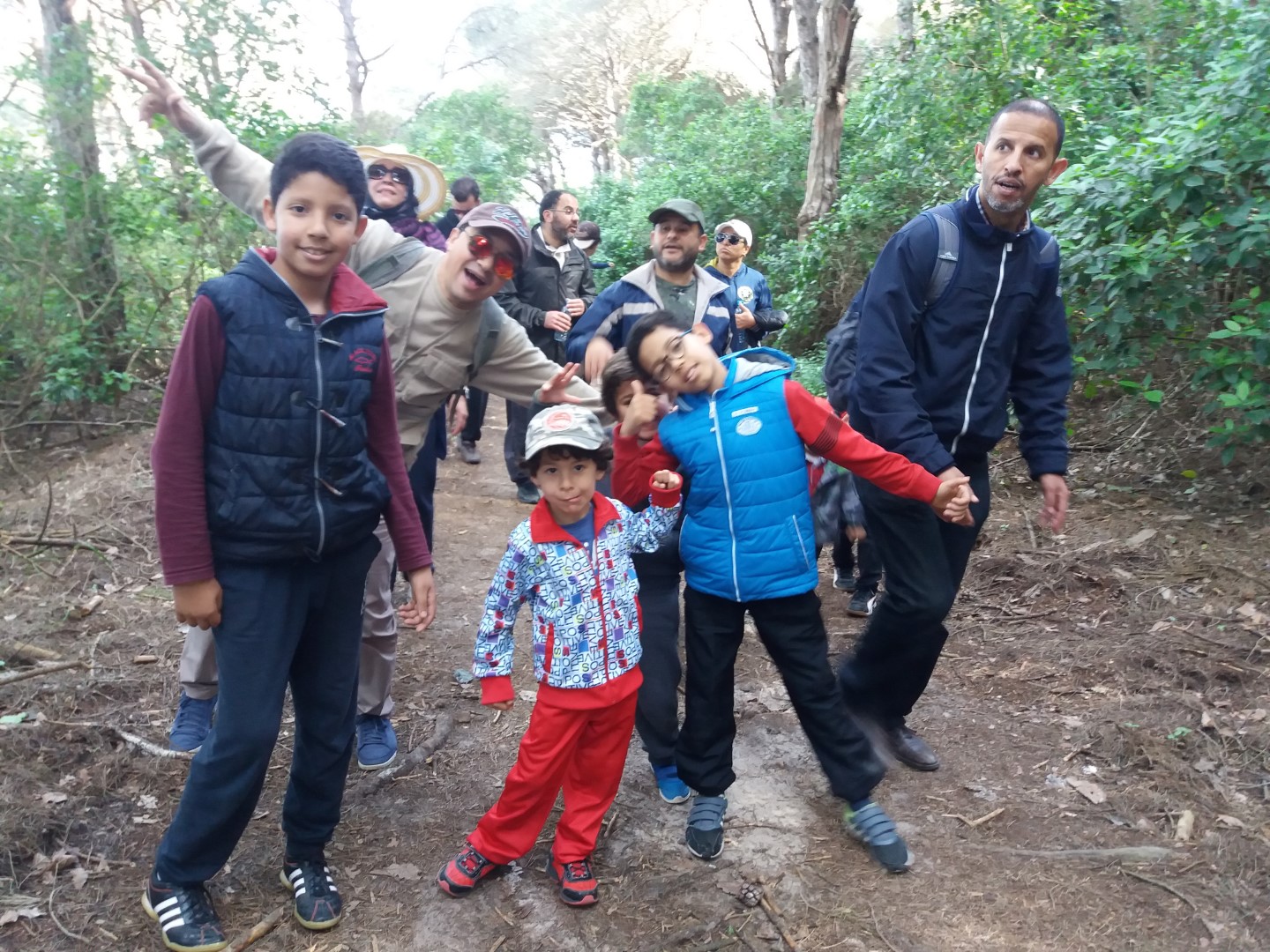 خرجة مشي لمنتزه الرميلات بطنجة