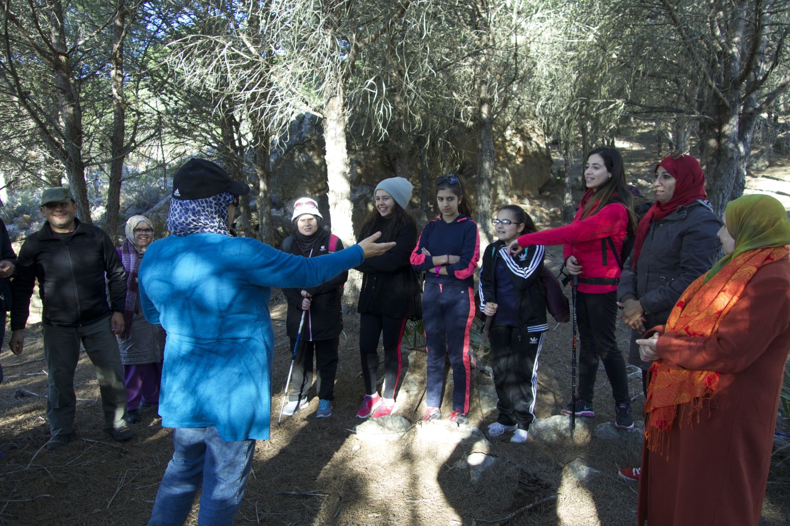 رحالة لهواة المشي بطنجة للمرة الثانية المدار الغابوي الممتد بين غزناية وشراقة وبكدور وسيدي حساين