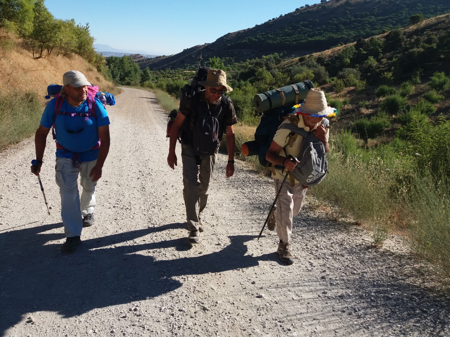 وجه مشاؤو جمعية الرحالة لهواة المشي بطنجة إلى مدينة غرناطة
