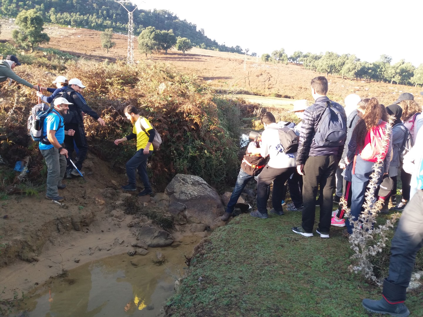 توجهت جمعية الرحالة لهواة المشي بطنجة إلى منطقة البغاغزا