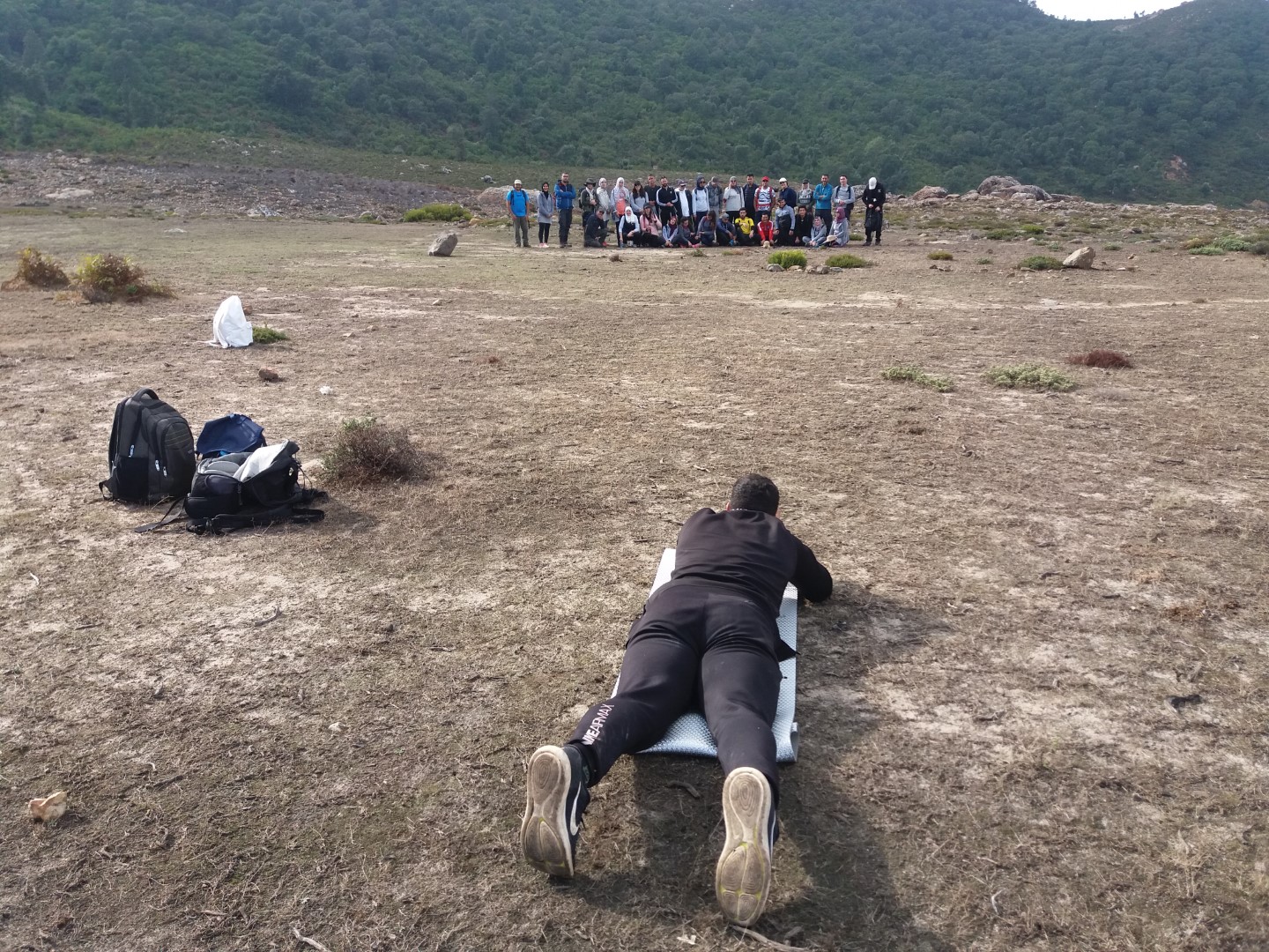 توجهت جمعية الرحالة لهواة المشي بطنجة إلى منطقة البغاغزا