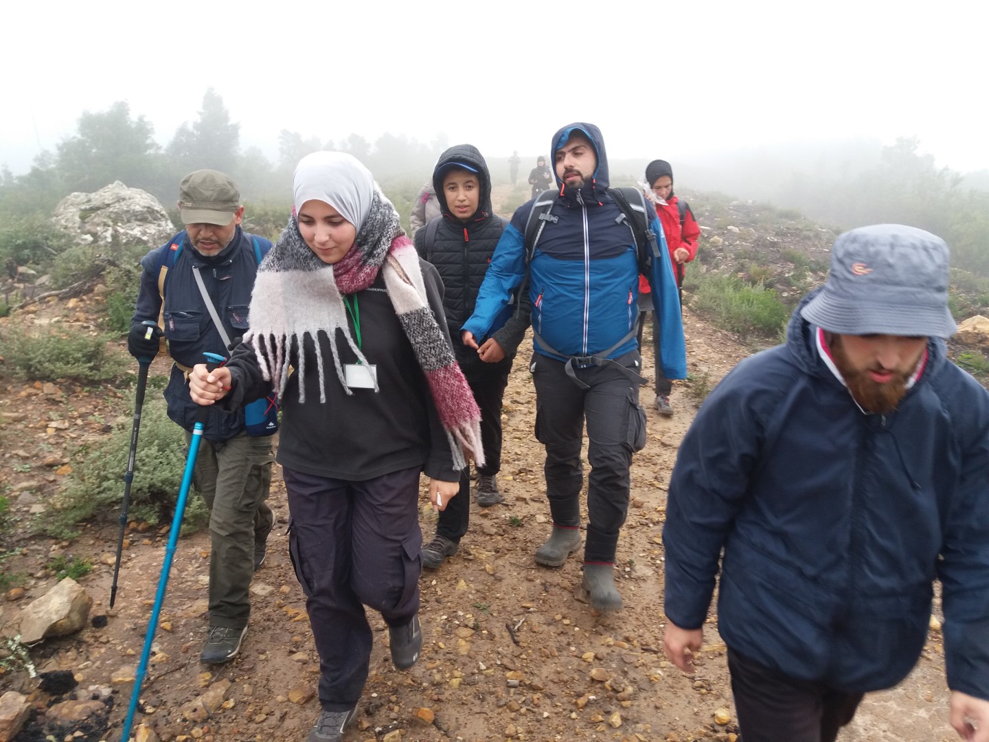 يوم مشهود للمشاءات والمشائين في جمعية الرحالة لهواة المشي بطنجة