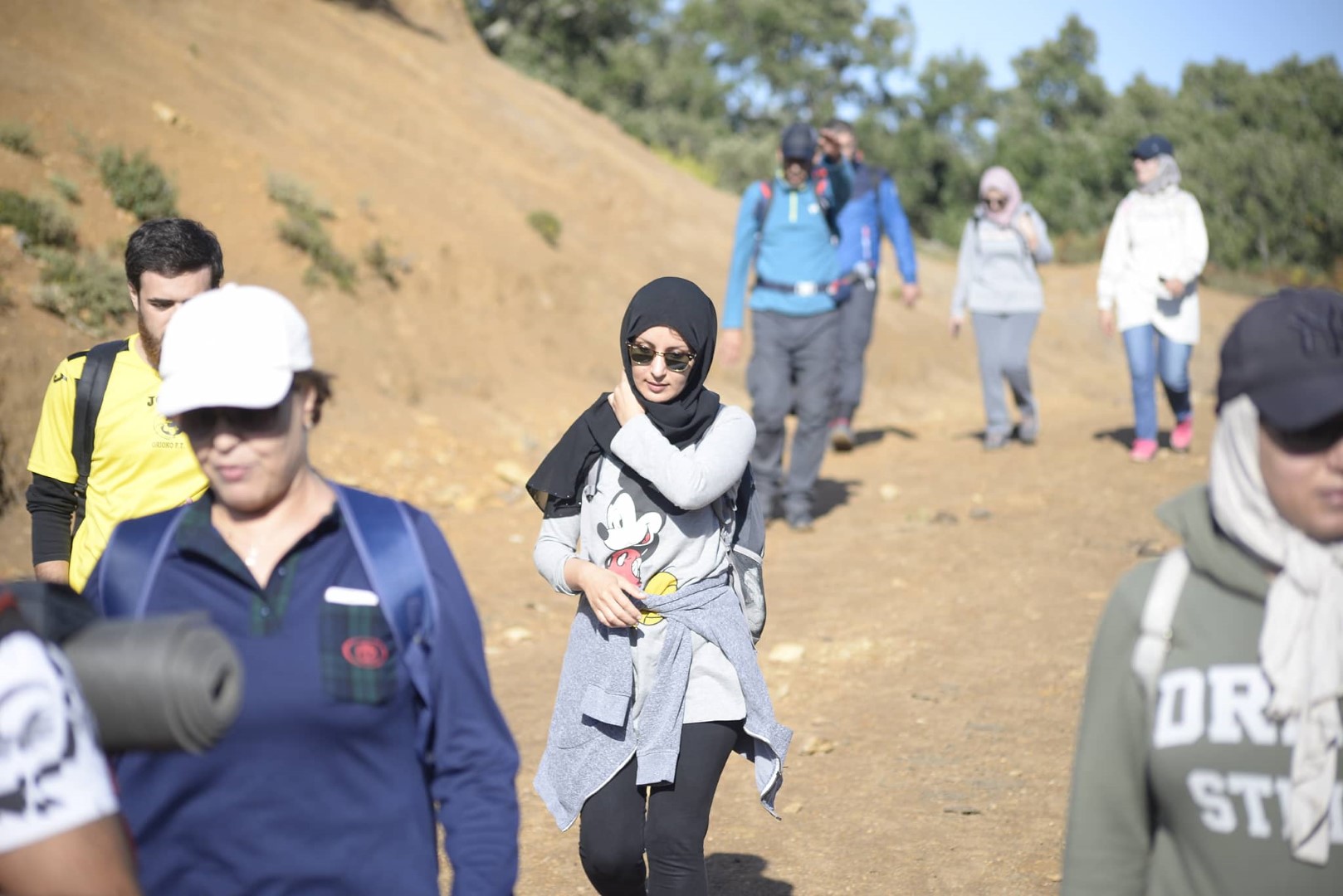 توجهت جمعية الرحالة لهواة المشي بطنجة إلى منطقة البغاغزا