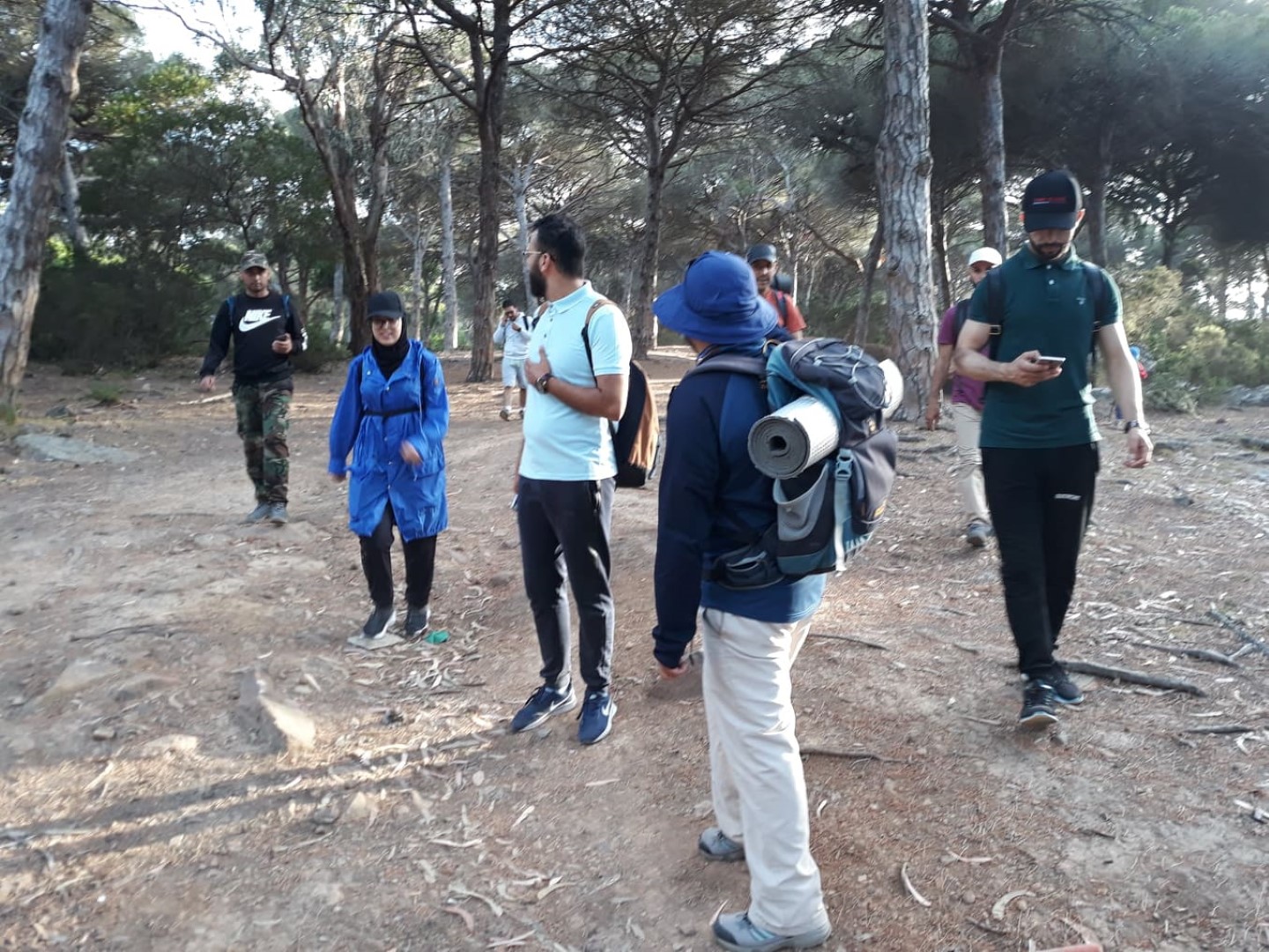 مشائي جمعية الرحالة لهواة المشي بطنجة