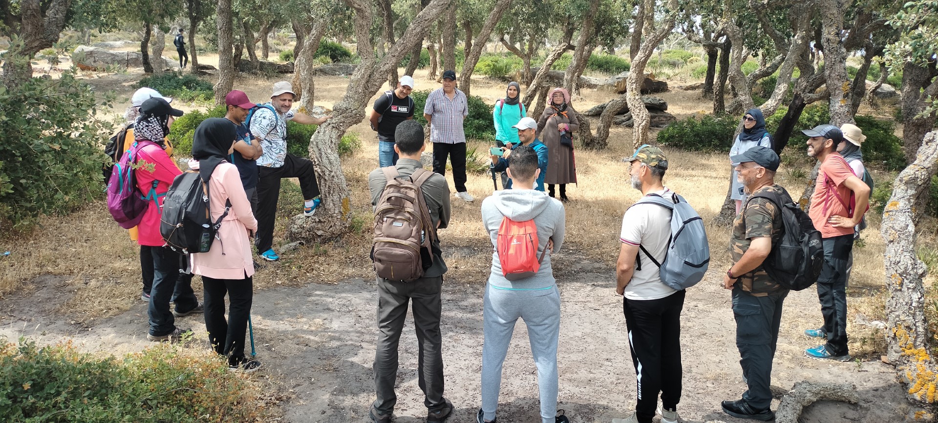 خرجة الى غابة اكزناية بضاحية مدينة طنجة