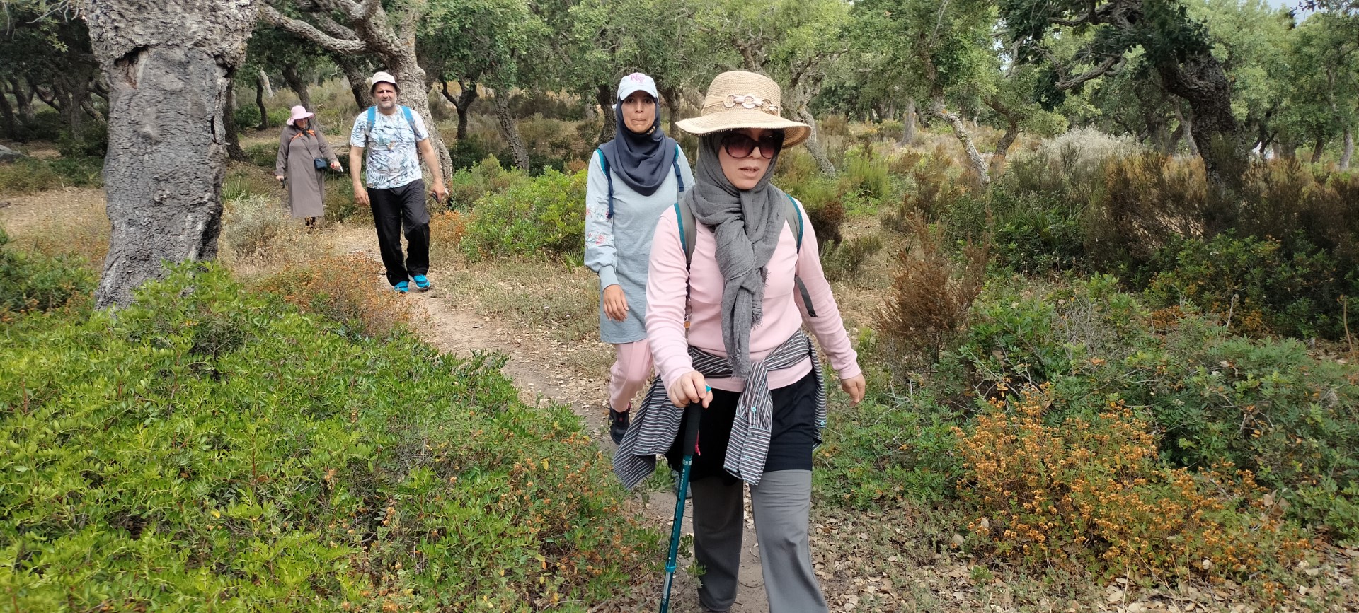 خرجة الى غابة اكزناية بضاحية مدينة طنجة
