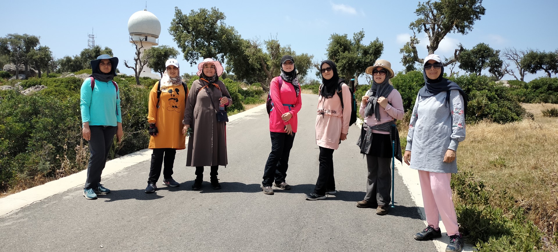 خرجة الى غابة اكزناية بضاحية مدينة طنجة