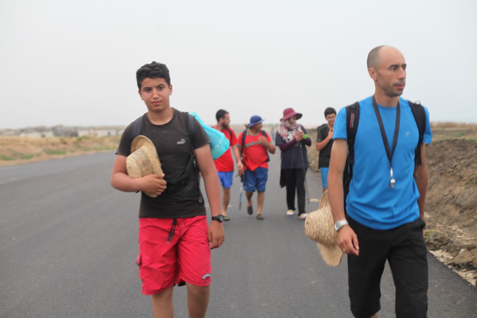 جمعية الرحالة لهواة المشي بطنجة مسارا بحريا بامتياز